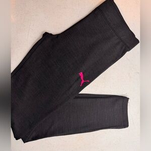 PUMA GIRLS' CORE LEGGINGS